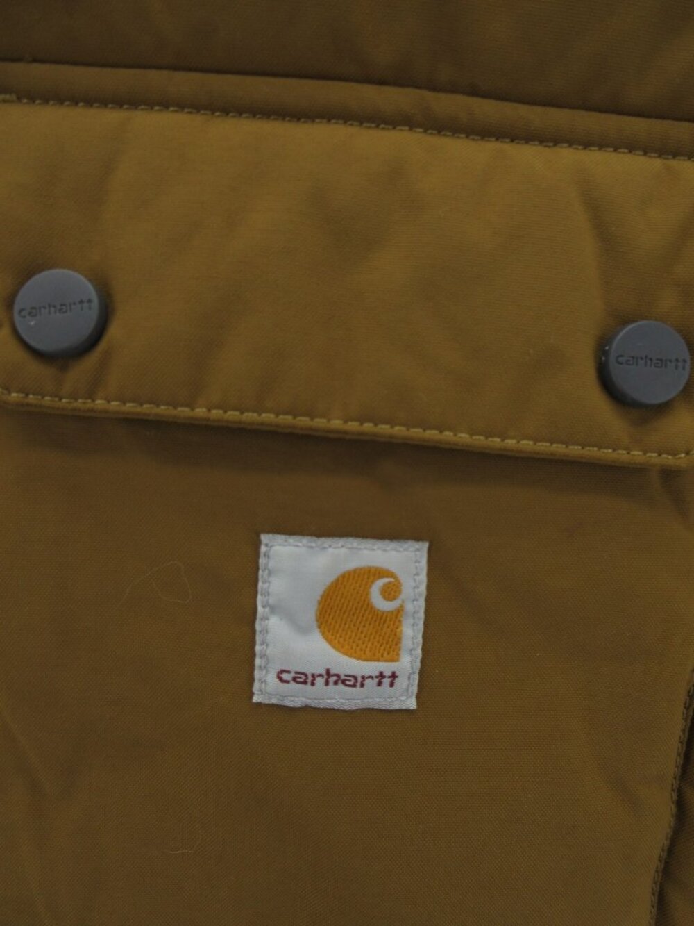 Carhartt Vest Large Rain Defender Puffer Sherpa Lined Loose Fit Jacket - Picture 3 of 14